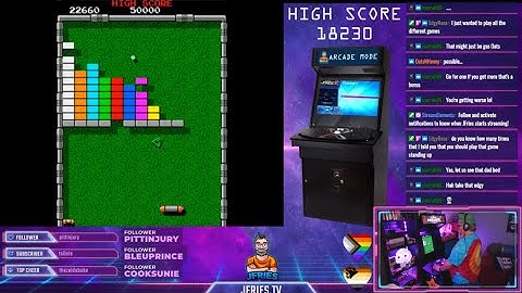 Highlight: Arcade Mode - Arkanoid - New High Score!