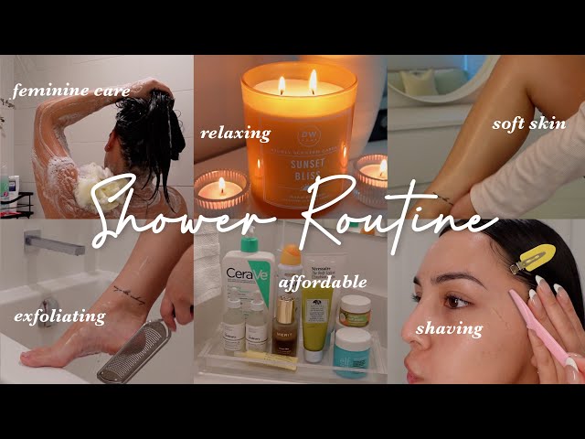 23 Quick Self Care Routine Shower Steps for Glowing Skin