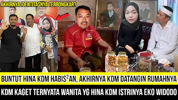 KDM Sampai Kaget, identitas Asli Wanita Yg Hina KDM Habis²an istrinya Eko, KDM Langsung Proses Hukum