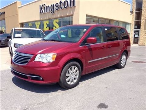 red town and country van