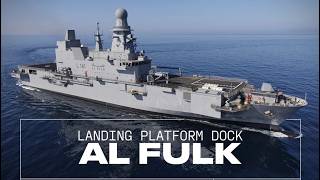Al Fulk (L 141) - La LPD del Qatar, di Fincantieri ⚓🇶🇦 #militaryship #militaryships #qatar