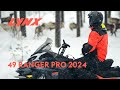 2024 lynx light utility snowmobiles  49 ranger pro