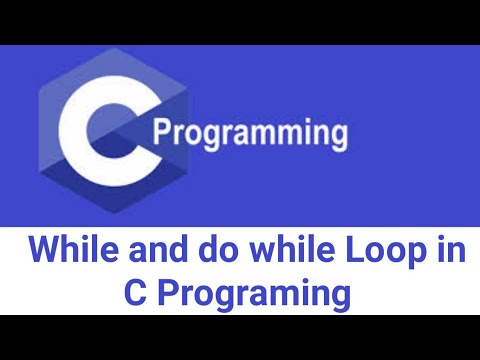 While and do while Loop in C Programing | C Programing tutorial for ...