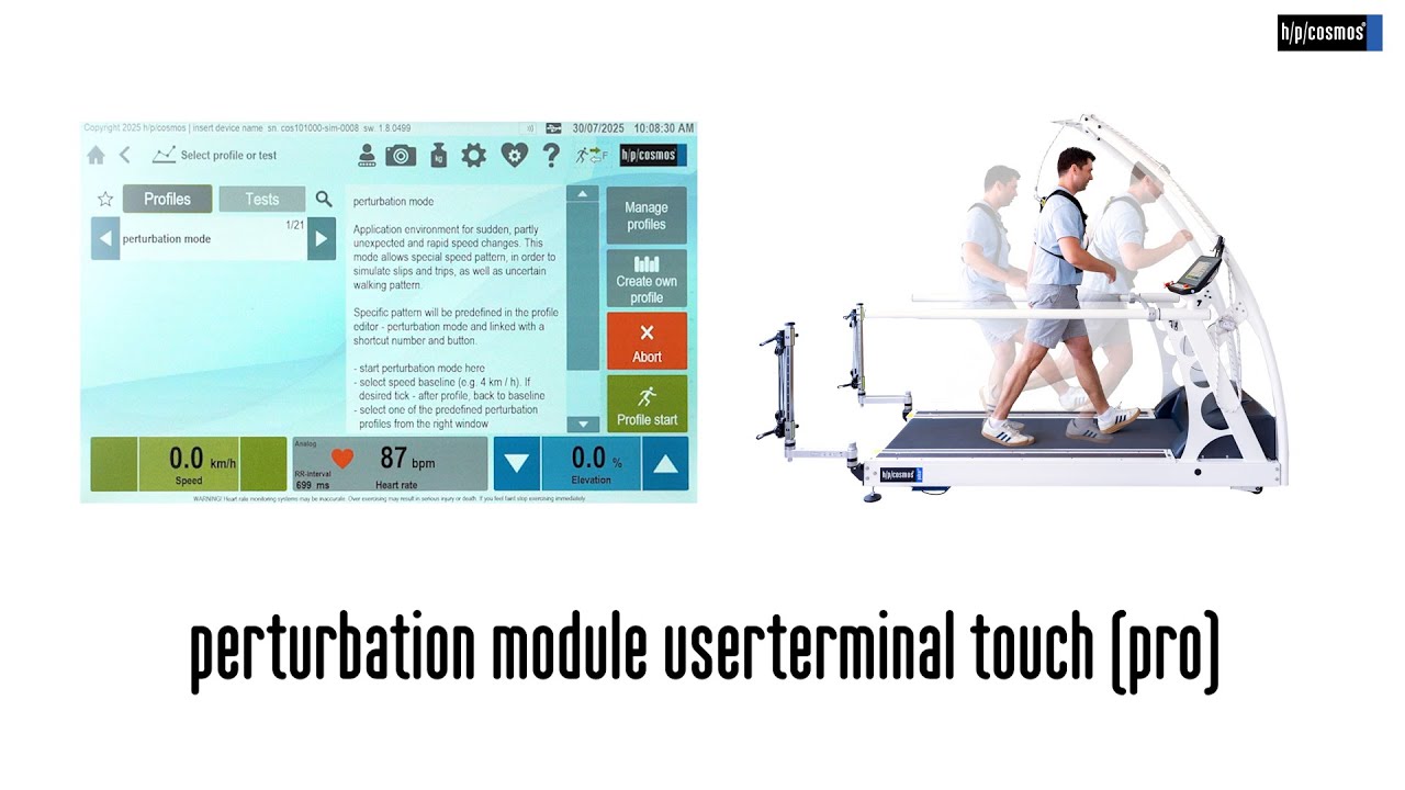 Tutorial: Perturbation module for h/p/cosmos treadmills - YouTube