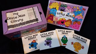 Little Miss My Complete Collection Box Set 48 Books Unboxing | Roger Hargreaves, Adam Hargreaves