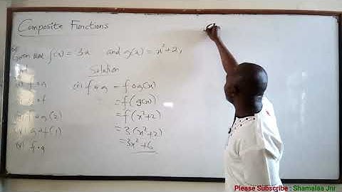 Composite Functions Made Easy for All - Dr. Douglas K. Boah (Shamalaa Jnr/Archimedes)