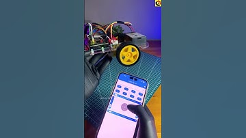 Arduino 2WD Smart Car - WIFI Remote Control #arduino #2wd #srituhobby