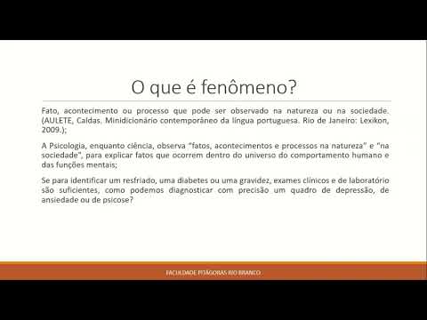 Vídeo: Desenvolvimento Como Fenômeno Psicológico