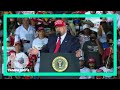 President Donald Trump holds late-night rally in Opa-Locka