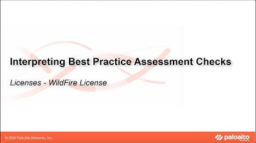 Licenses - WildFire License - Interpreting BPA Checks - Devices
