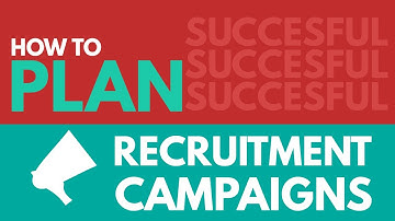How to Plan a Successful Recruitment Campaign | Aaron Wallis Guide