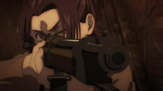 Attack on Titan Season 4 Episode 8 - Gabi kills Sasha