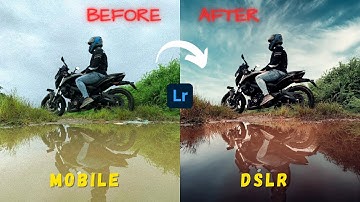 MOBILE ഫോട്ടോ DSLR ഫോട്ടോ പോലെ ആക്കുക | by just One TRICK | lightroom Mobile Malayalam Tutorial