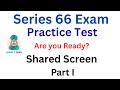 Series 66 Practice Test: Laws & Ethics π