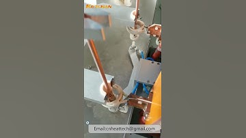 The Newest Automatic Induction Soldering Machine, The Latest Automation Induction Welding Equipment.