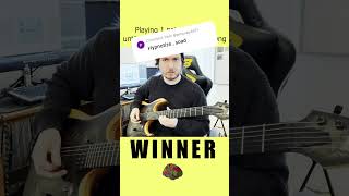 👏Winner 👏 #Guitar #Guessthetune #Challenge