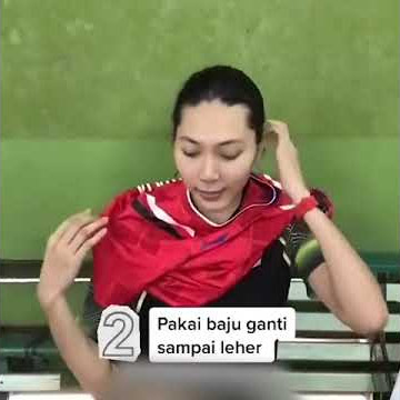 cara wanita ganti baju ditengah pertandingan