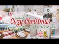 CHRISTMAS CLEAN AND DECORATE WITH ME || COZY CHRISTMAS DECORATE WITH ME