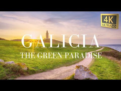 GALICIA, GALIZA, SPAIN I THE GREEN PARADISE  I 4K DRONE FOOTAGE I 2022