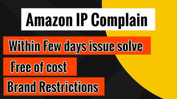 Write Appeal To Remove Intellectual Property On Amazon  |Avoid IP Complaints on Amazon 2023