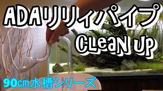アクアリウム】90センチ水槽メンテナンス編（adaリリィパイプ） - YouTube