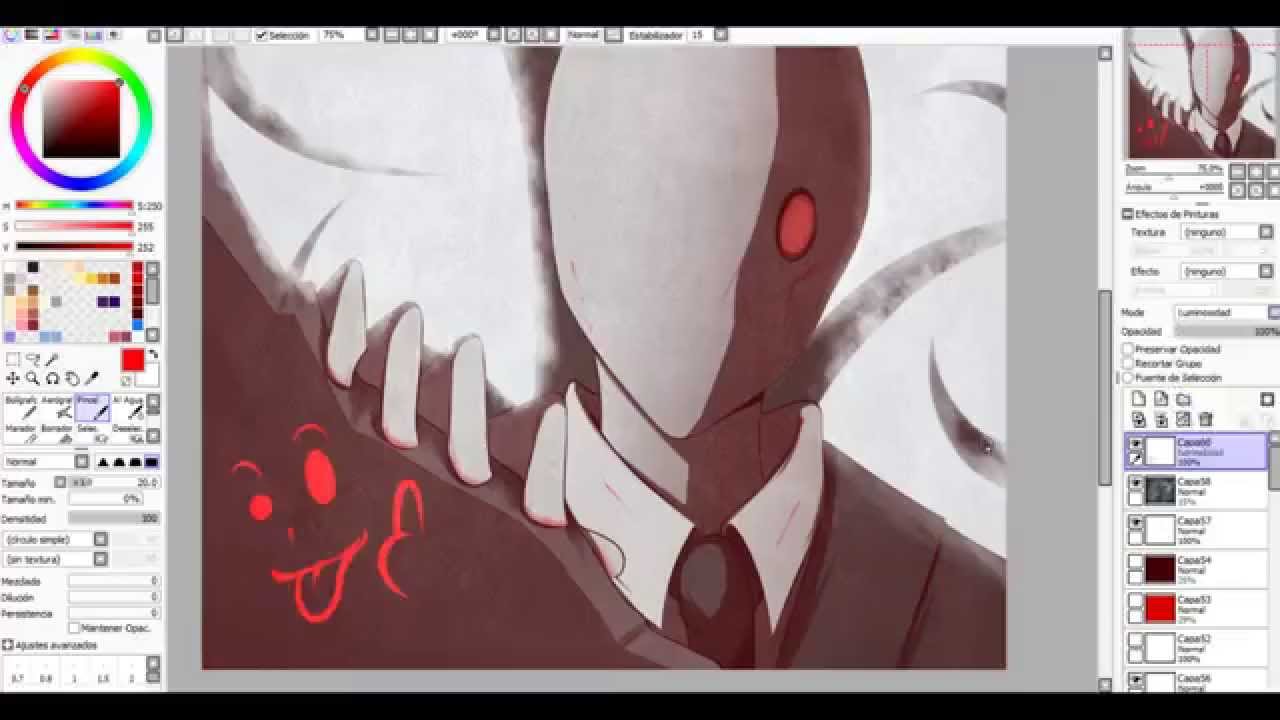 Slenderman -SpeedPaint-