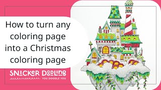 Unleash Holiday Creativity: Turn Any Page into Christmas Art