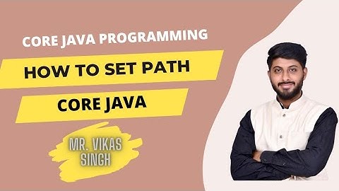 How to Set a Path in JAVA || Hindi || by Vikas Singh
