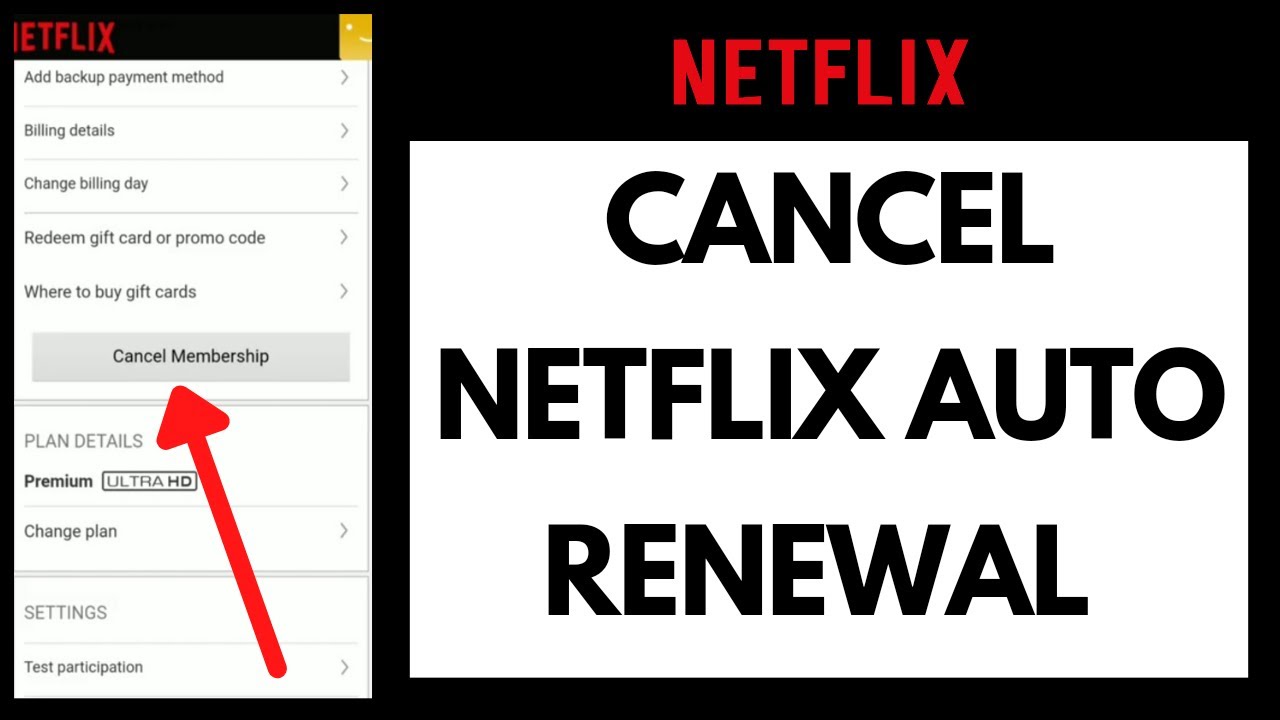 How To Cancel Netflix Auto Renewal 2021 Stop Netflix Membership