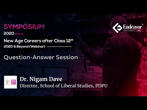 SLS PDPU - Q&A Session | Symposium 2020 | Endeavor Careers
