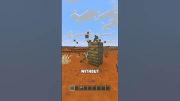 Floating carpet in Minecraft #shorts