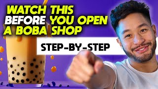 How to Open a Boba Shop in 2024  FREE COURSE