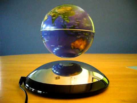 浮遊地球儀 Floating Globe Youtube