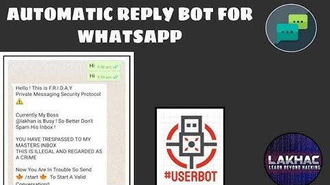 HOW TO MAKE WHATSAPP USERBOT ALL FEATURE UNLOCKED   AUTOMATIC REPLY WHATSAPP BOT   NO RISK  LAKHAC