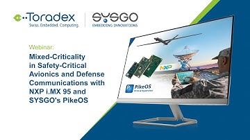 Mixed-Criticality in Safety-critical Avionics and Defense Communications | SYSGO & Toradex