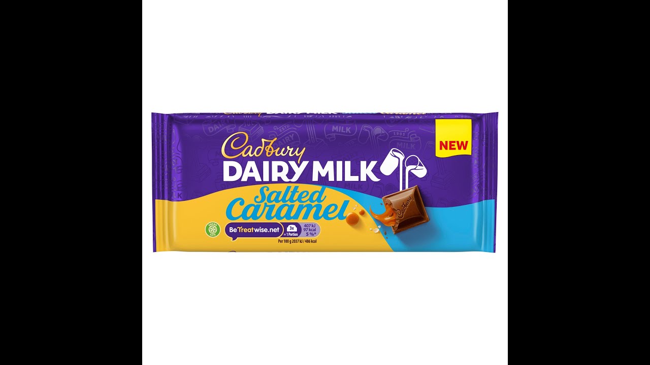 Cadbury Dairy Milk. Salted Caramel Bar. Review YouTube