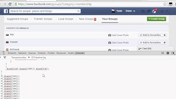 Auto Leave All Facebook Groups 2015