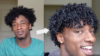 Curly Hair Afro to Curly | chit chat + 1on1