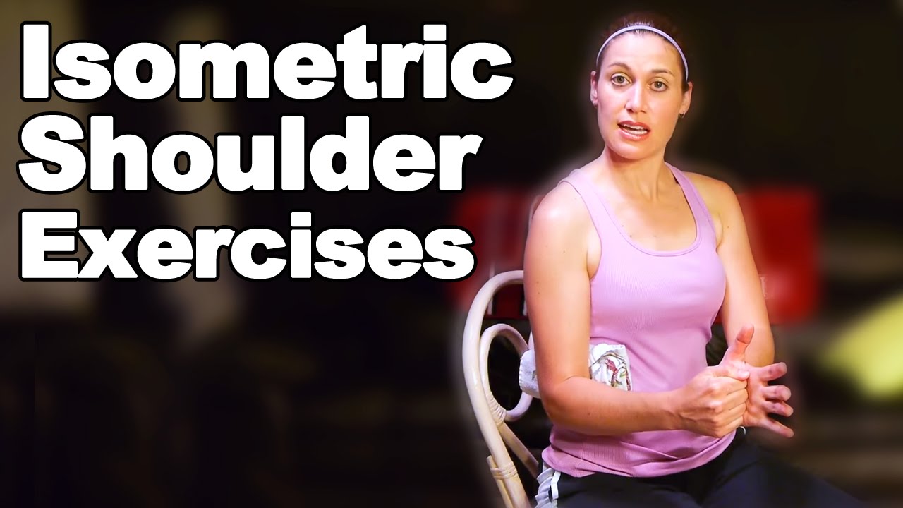 rotator cuff isometric exercises