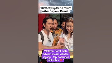 "Kimberly Ryder & Edward Akbar Damai Meski Sudah Cerai #kimberly #edward #beritaartis #shorts #viral