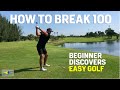 What does it mean to break 100 in golf