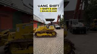 SPILL GAJI OPERATOR DOZER ALAT BERAT #fyp #foryoupage #excavatoroperator #samasamabelajar