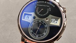 A. Lange & Söhne Zeitwerk 142.031 Watch Review