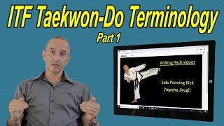 ITF Taekwon-Do Terminology - Part 1