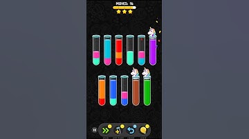 Water Sort Puzzle "New "Gameplay Android,ios (Levels 53-55) #shorts #short #shortsvideo #shortvideo