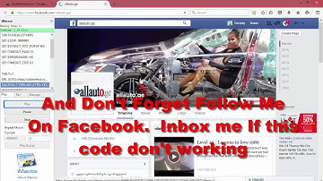 Addmefast imacros script 2016  Facebook Like 100% Working