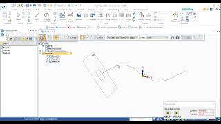 Solid Edge Sweep Command II THE SUNCAD AHMEDABAD