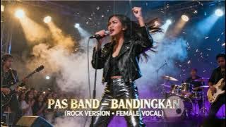 PAS BAND – BANDINGKAN (Rock Version • Female Vocal) | Versi Rock Cewek Paling Emosional & Keras 💥🎤