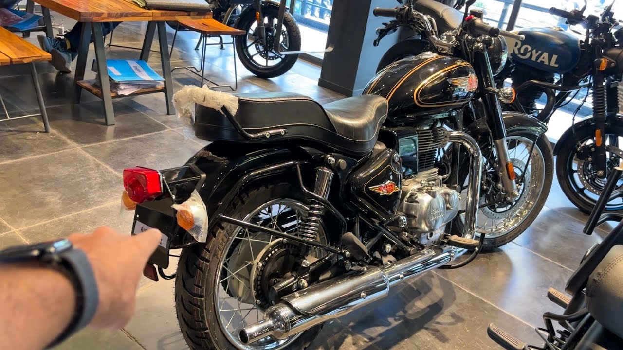 2026 All New Royal Enfield Bullet 350 Standard Battalion Black Full Review