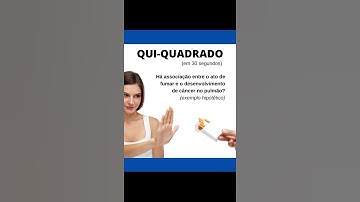 QUI-QUADRADO Em 30 Segundos! Como Aplicar? Muito Fácil #shorts